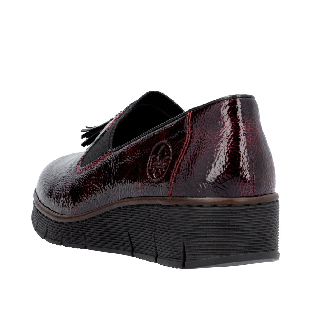 Rieker 53751-35 Burgundy Casual Shoes