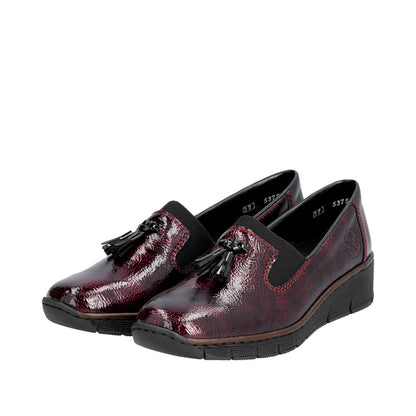 Rieker 53751-35 Burgundy Casual Shoes