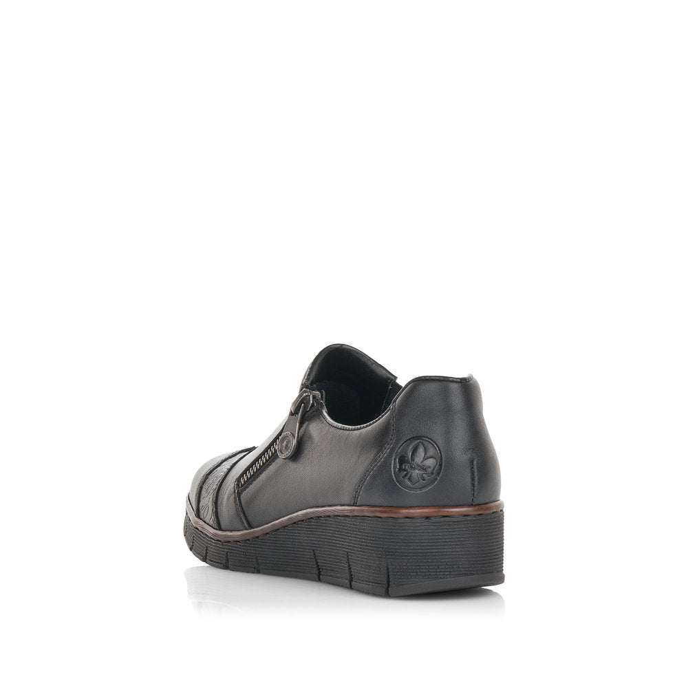 Rieker 53761-00 Doris Black/Black/Black Casual Shoes