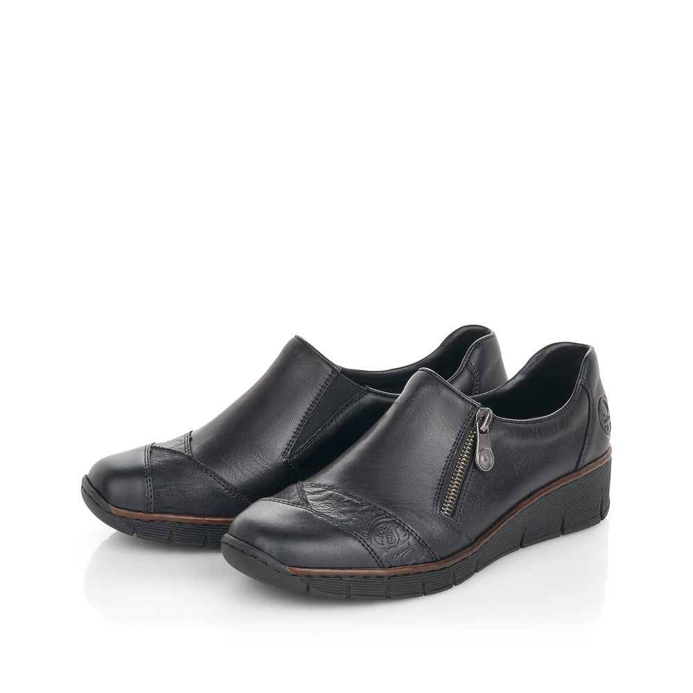 Rieker 53761-00 Doris Black/Black/Black Casual Shoes