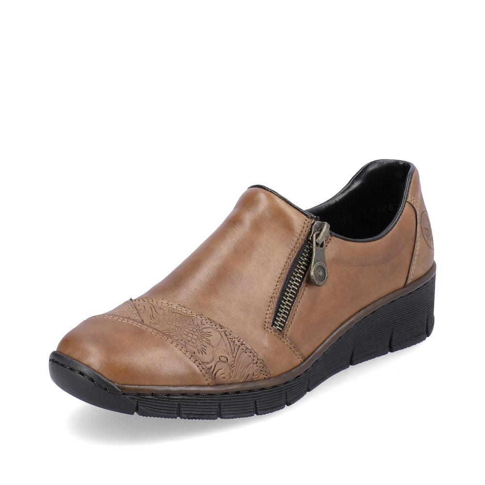 Rieker 53761-24 Doris Nutmeg/Chestnut Casual Shoes