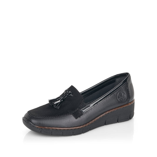 Rieker 53771-00 Black Casual Shoes