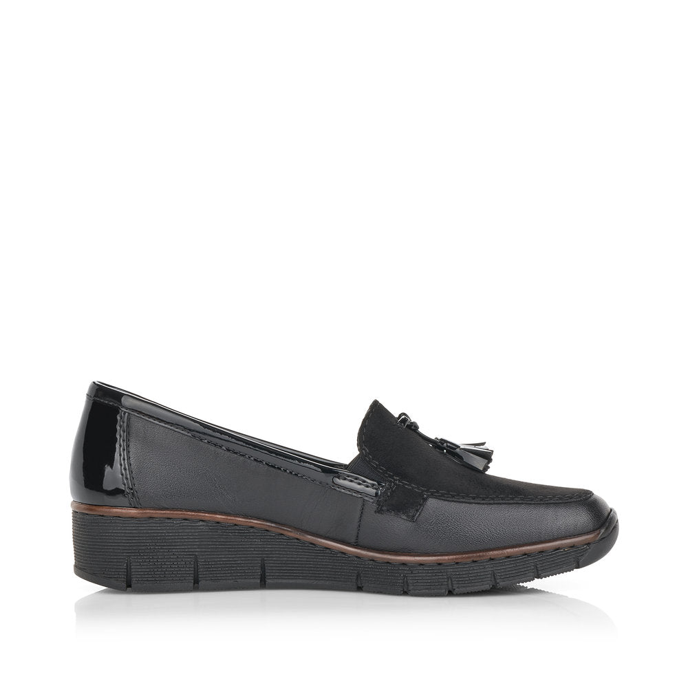 Rieker 53771-00 Black Casual Shoes