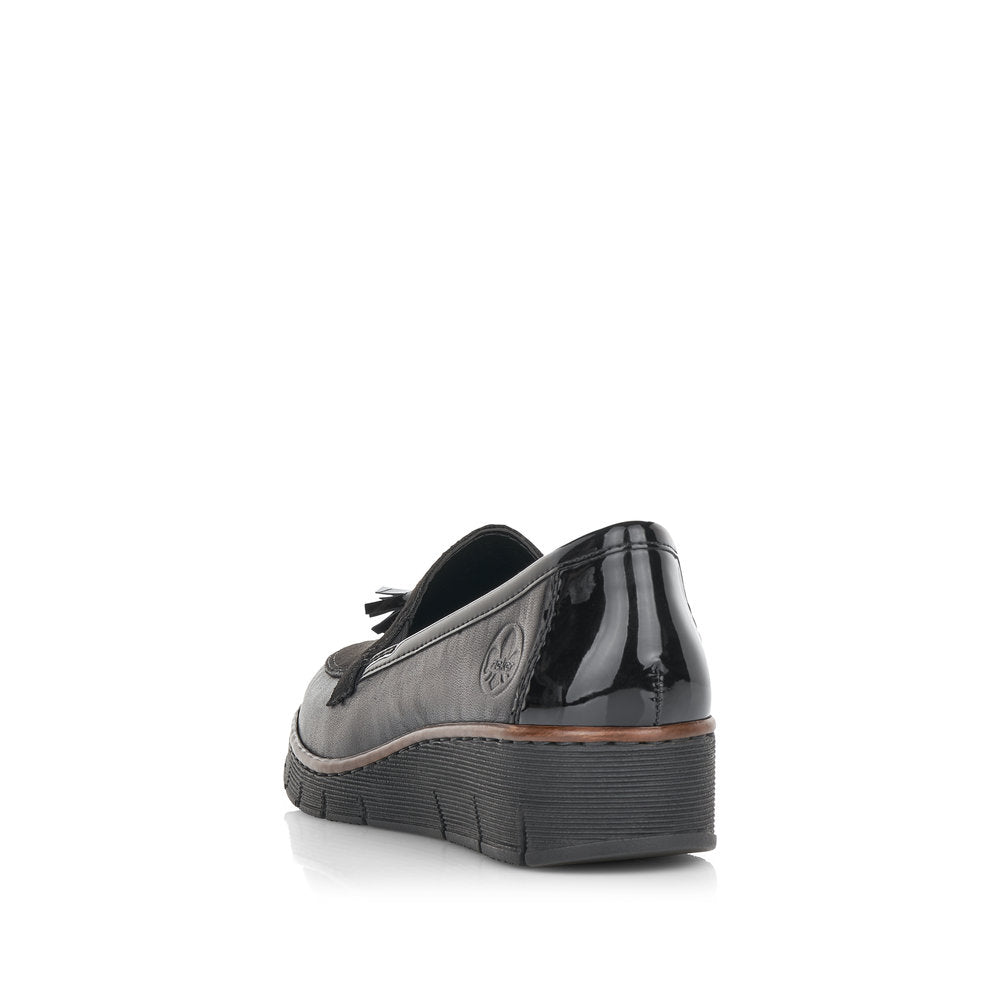 Rieker 53771-00 Black Casual Shoes