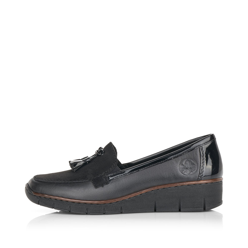 Rieker 53771-00 Black Casual Shoes
