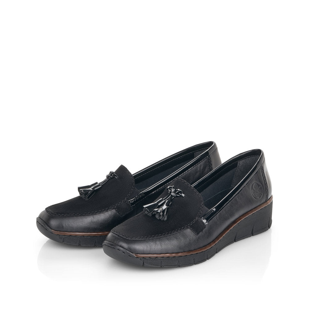 Rieker 53771-00 Black Casual Shoes