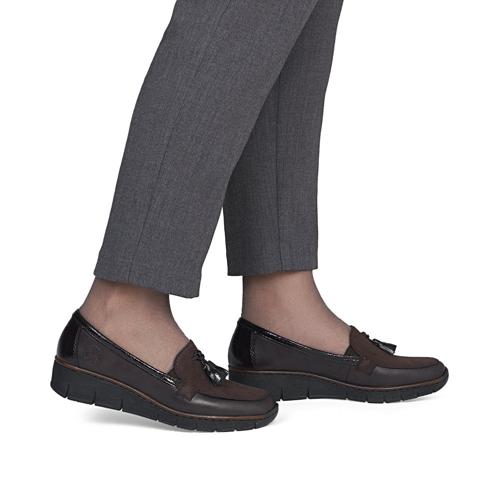 Rieker 53771-25 Brown Casual Shoes