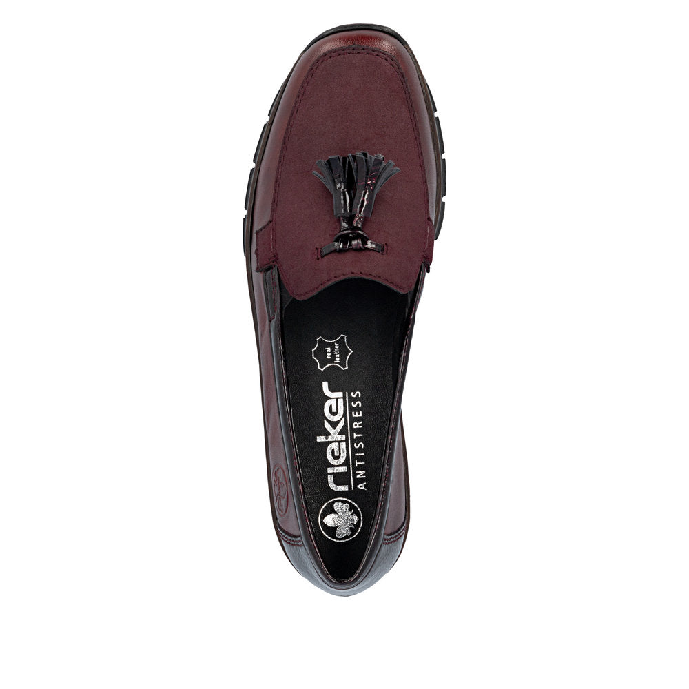 Rieker 53771-35 Red Casual Shoes