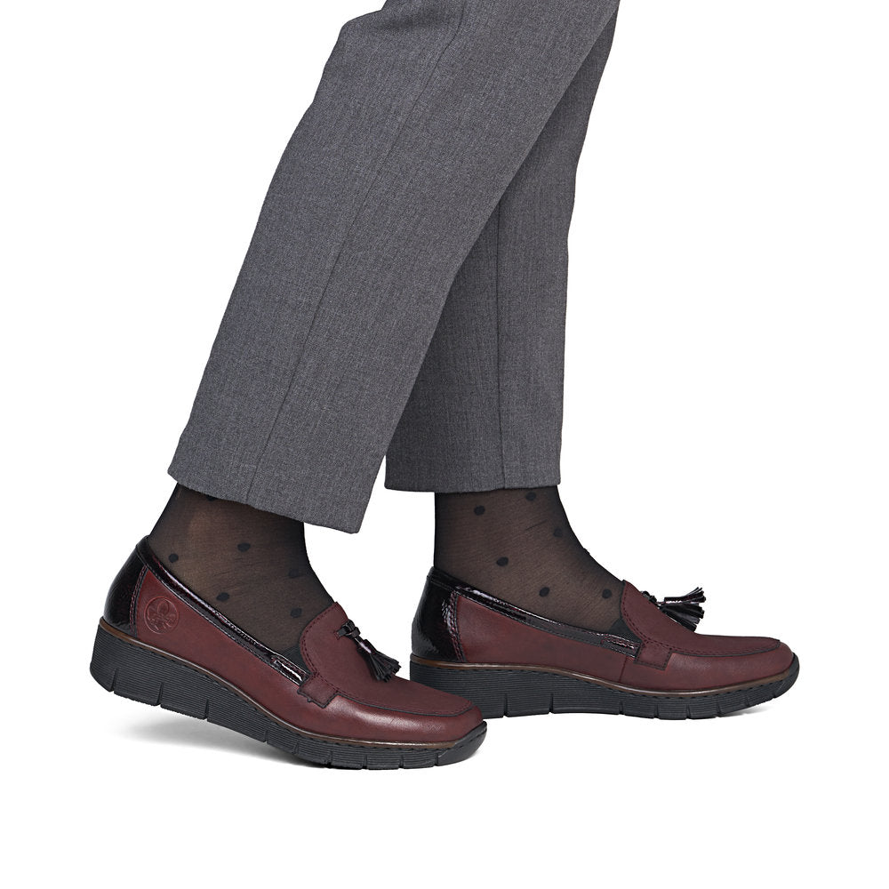 Rieker 53771-35 Red Casual Shoes
