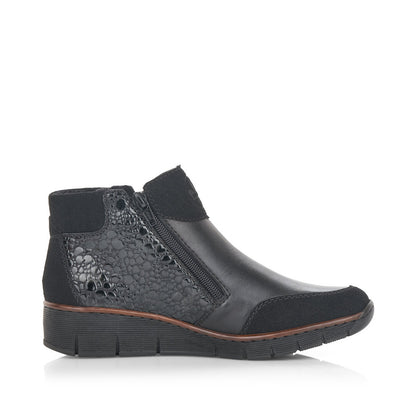 Rieker 53782-00 Black Boots