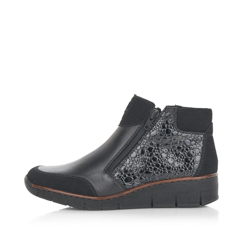 Rieker 53782-00 Black Boots