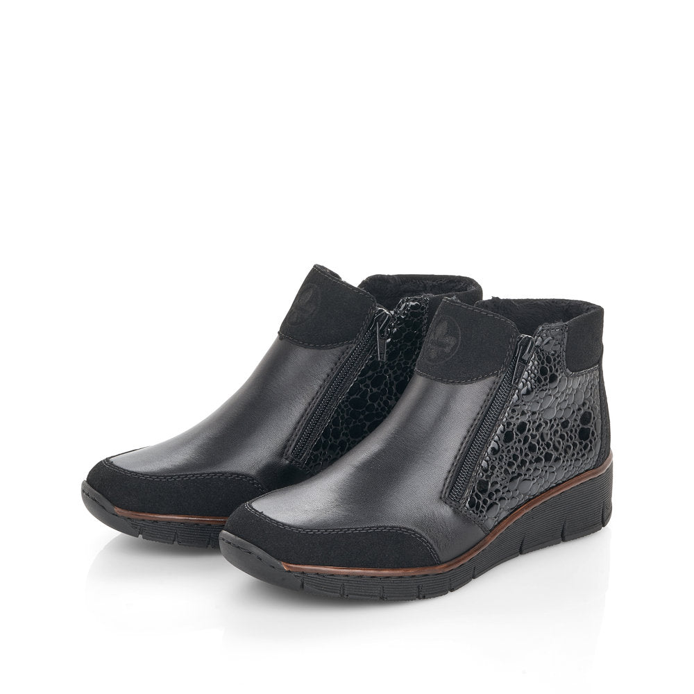 Rieker 53782-00 Black Boots