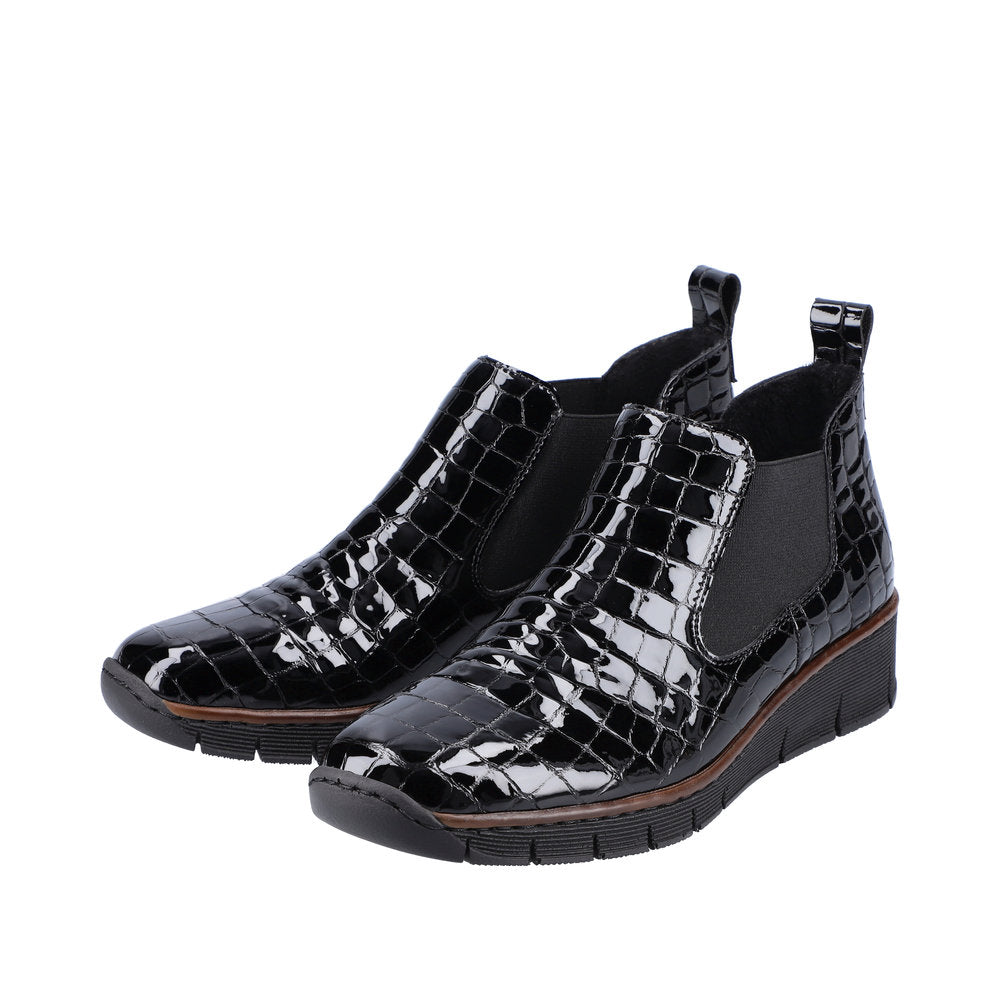 Rieker 53794-01 Black Boots