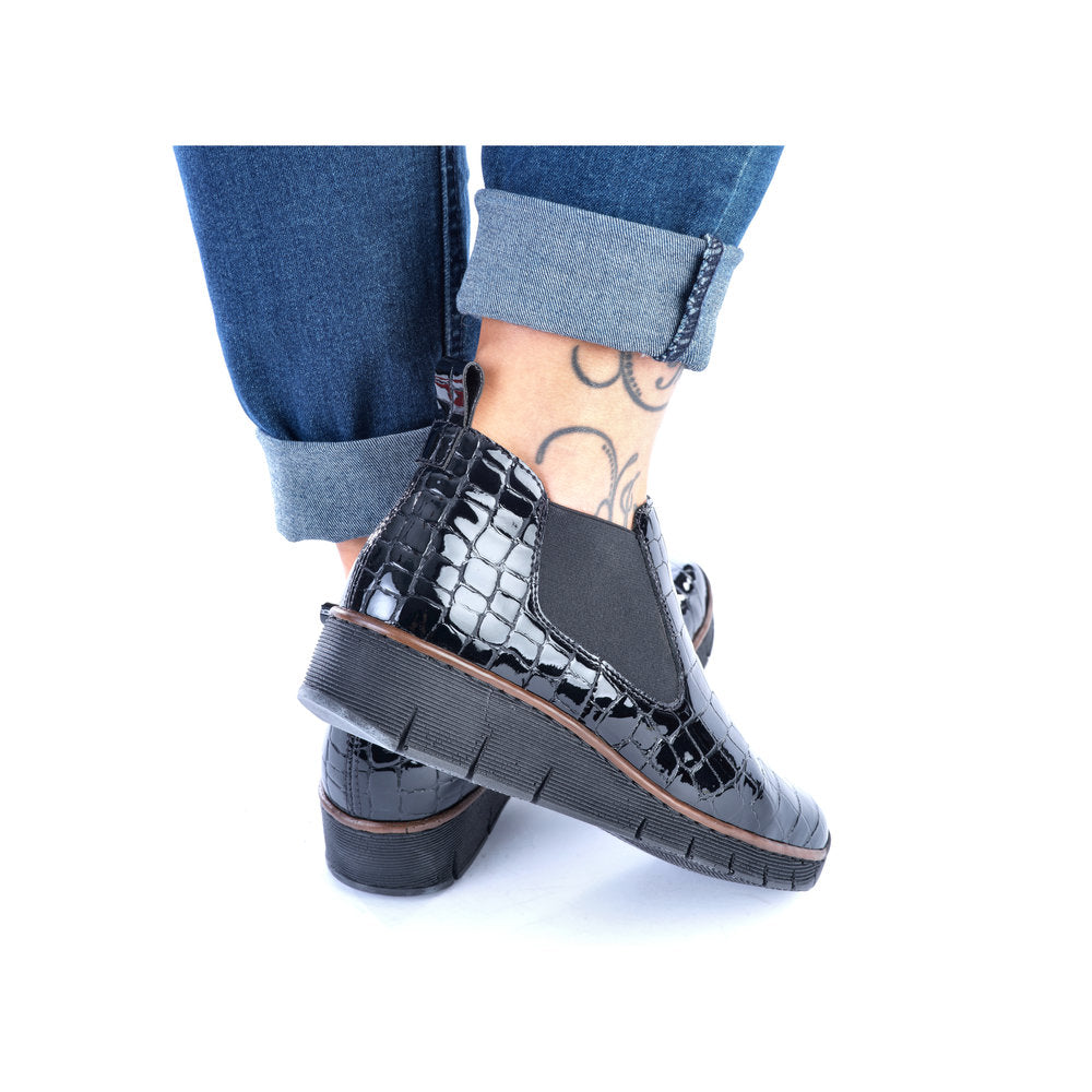 Rieker 53794-01 Black Boots