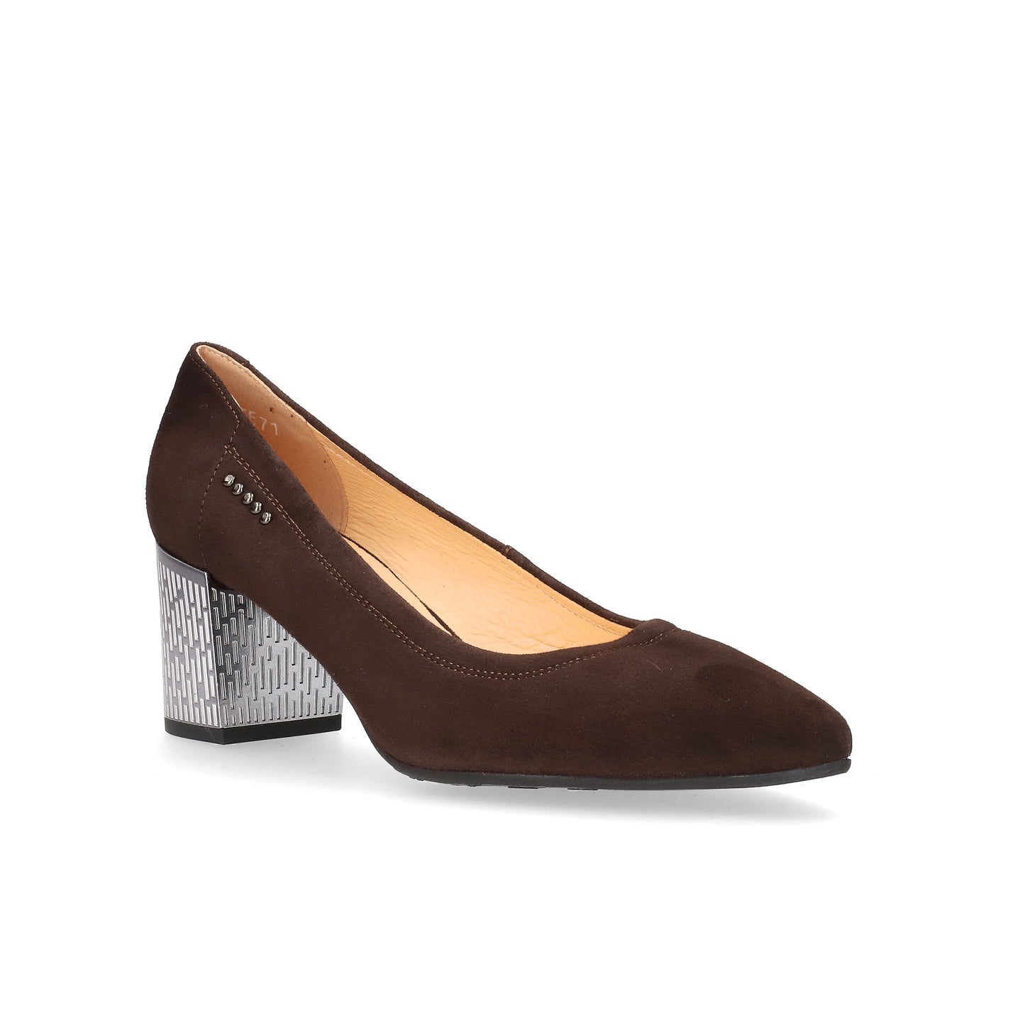 Bioeco By Arka 5671 2036+1290 Brown Suede Dress Shoes