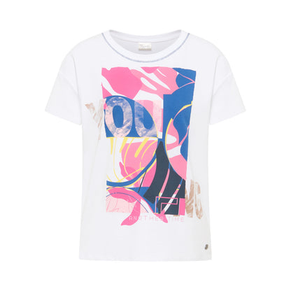 Barbara Lebek 57190042 120 Offwhite (Frontprint) T-Shirt