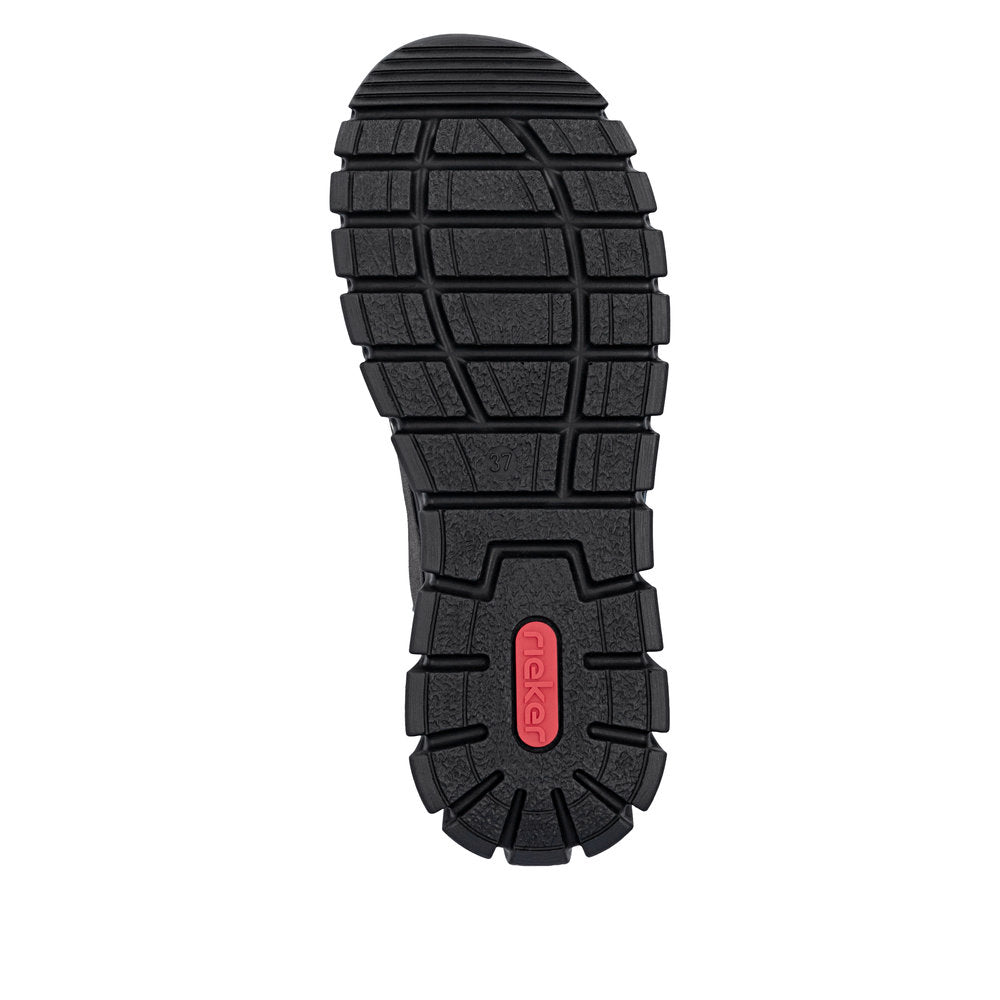 Rieker 57502-45 Grey Mid Height Boots