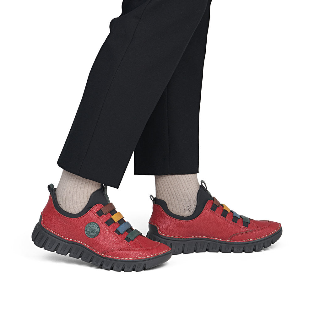 Rieker 57550-33 Red Casual Shoes