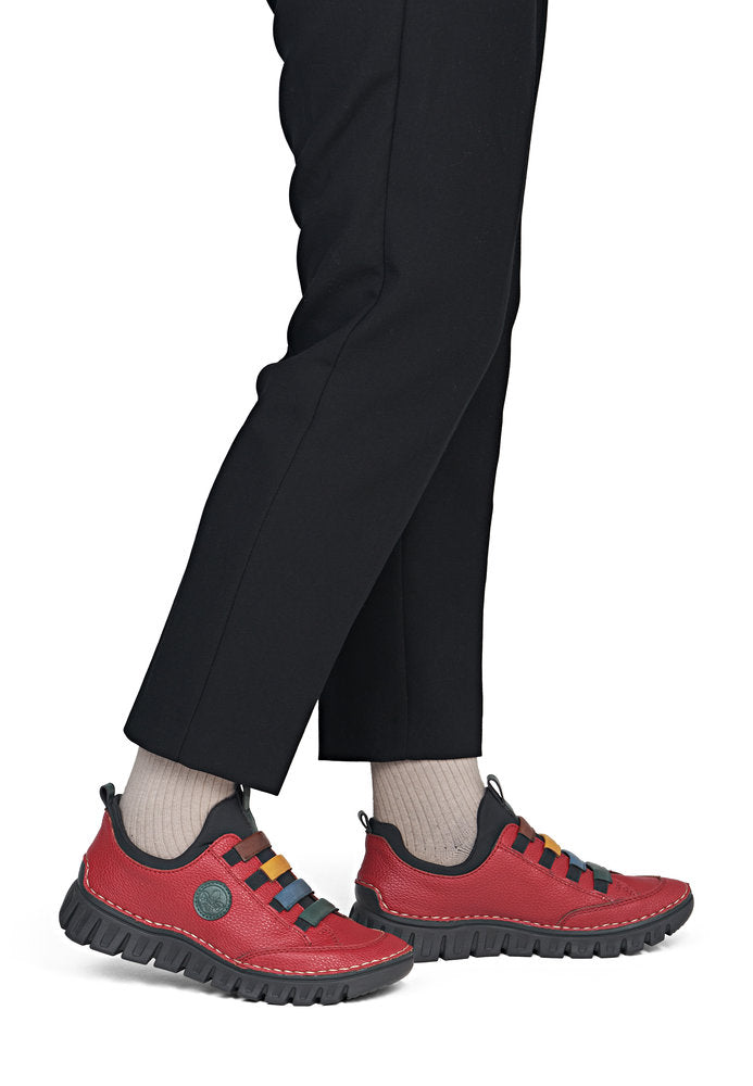 Rieker 57550-33 Red Casual Shoes