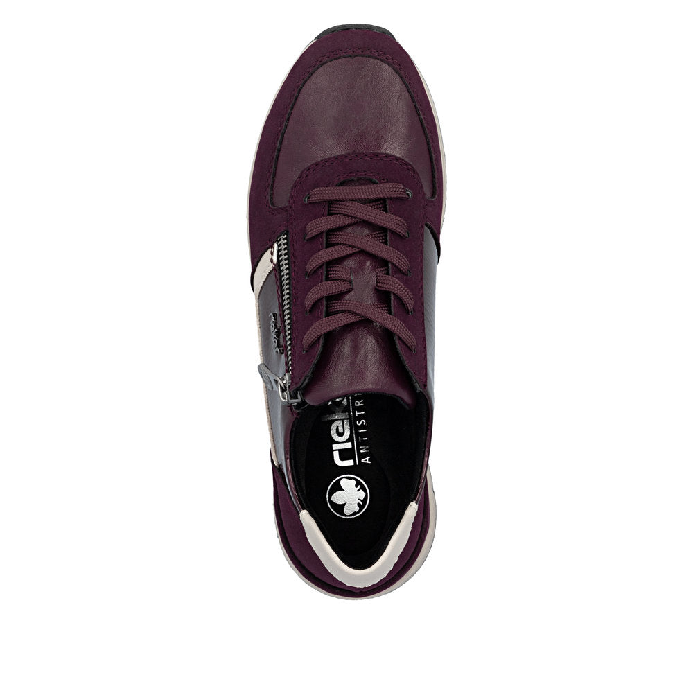 Rieker 58902-35 Red Combination Casual Shoes