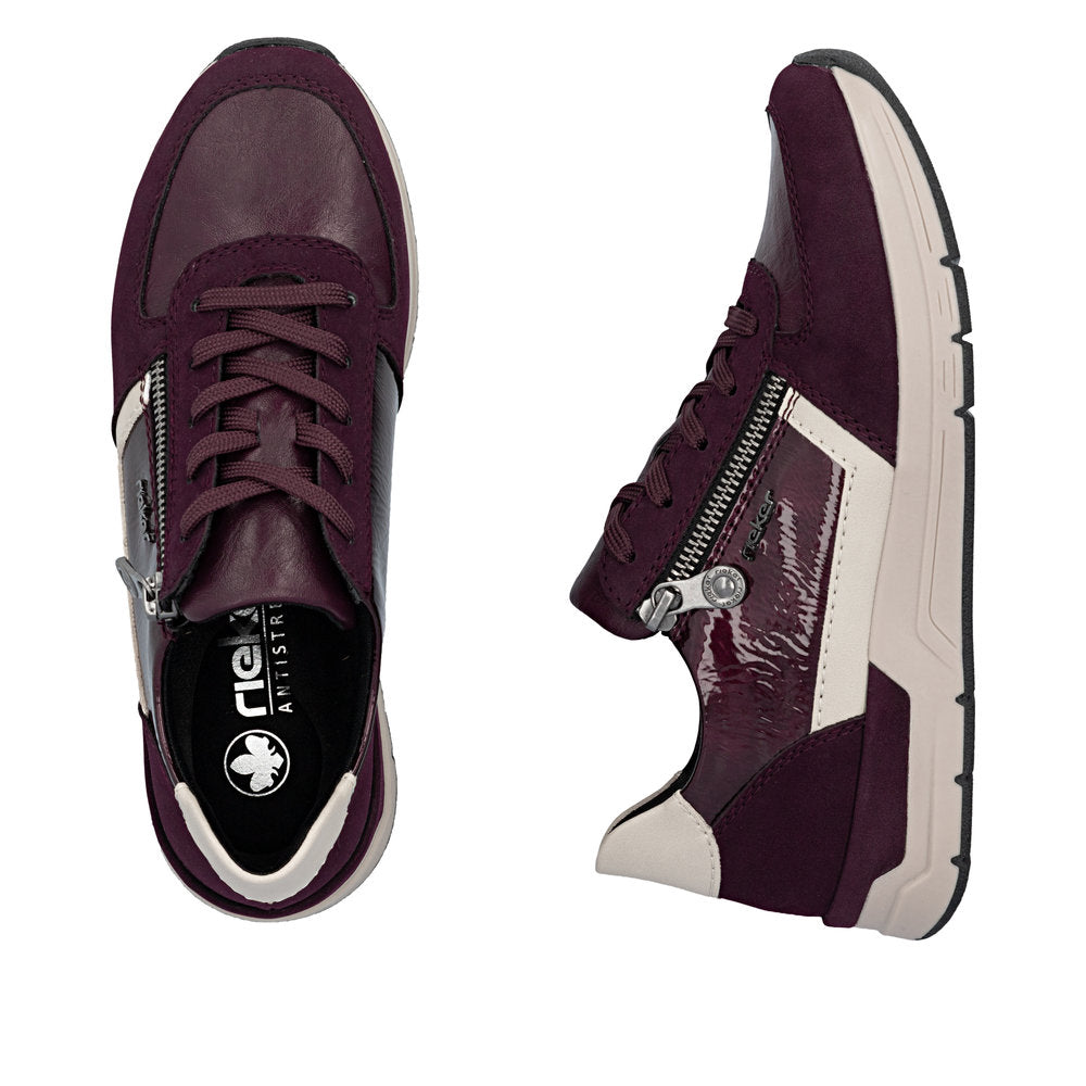 Rieker 58902-35 Red Combination Casual Shoes
