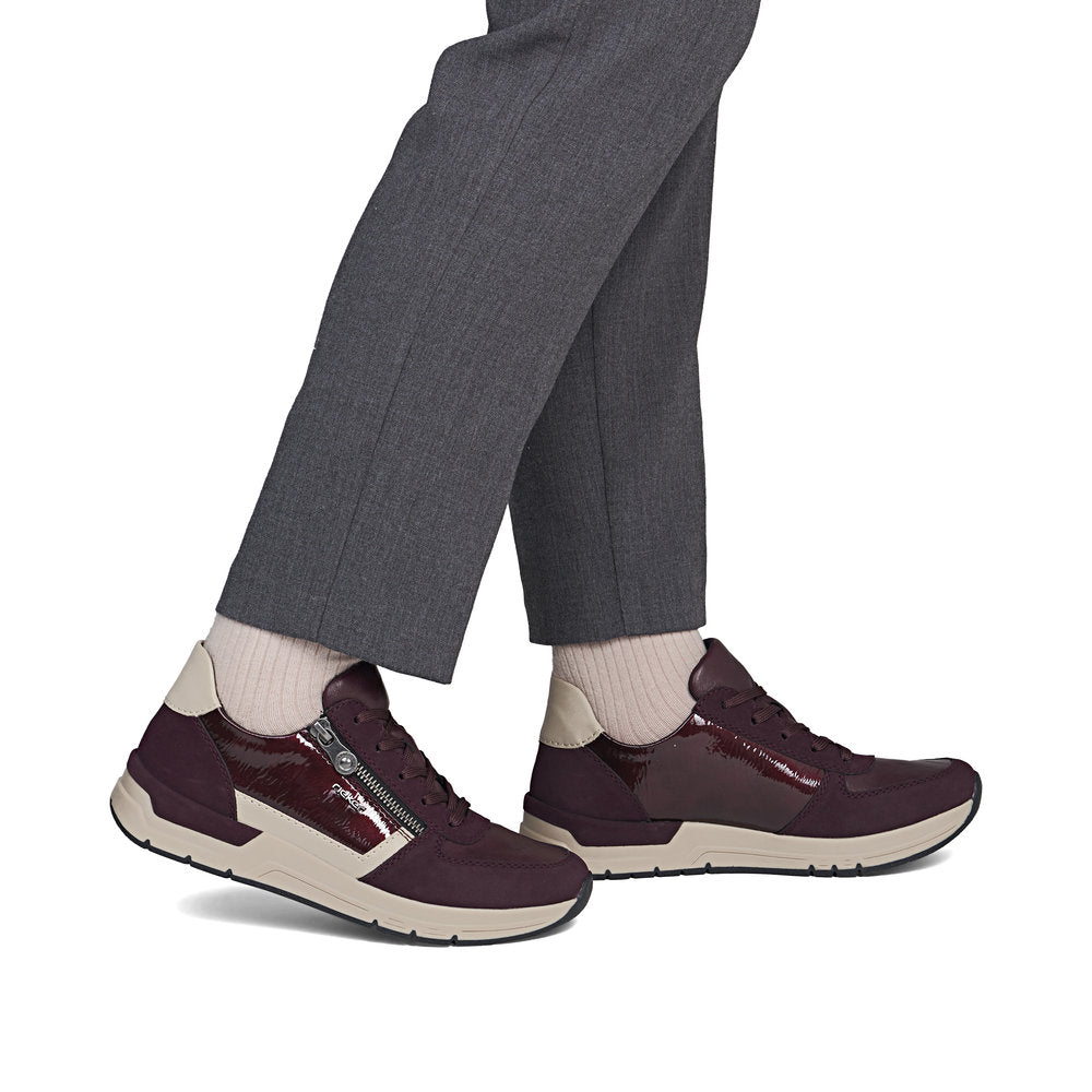 Rieker 58902-35 Red Combination Casual Shoes