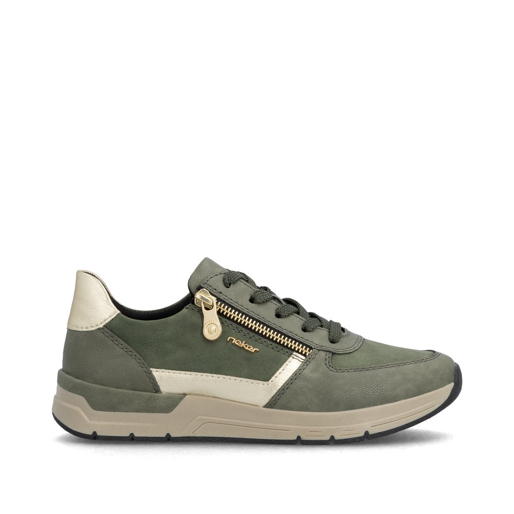 Rieker 58902-54 Green Trainers