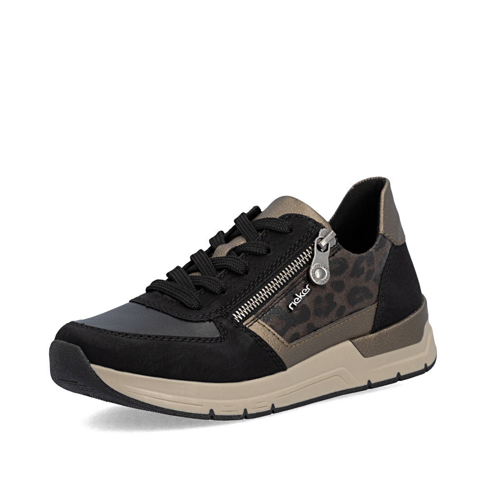 Rieker 58902-91 Black Combination Casual Shoes