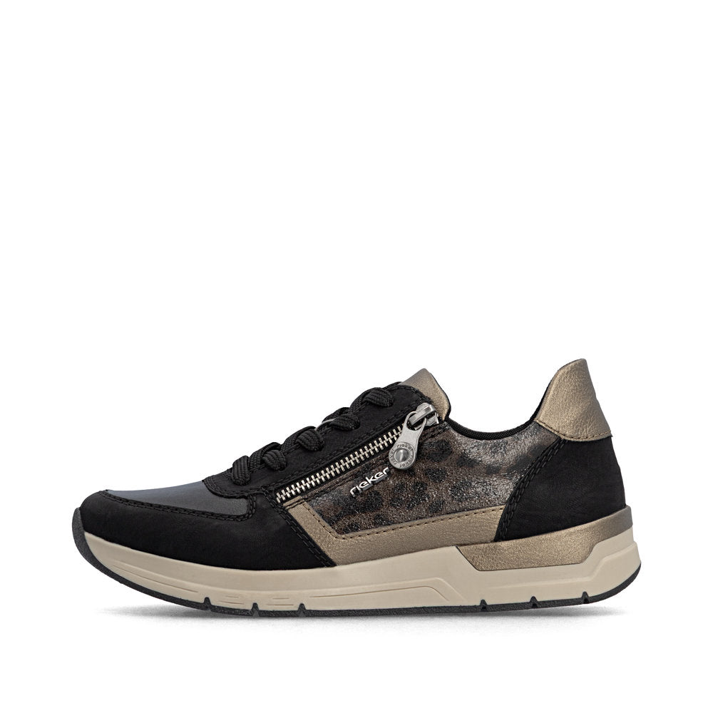 Rieker 58902-91 Black Combination Casual Shoes