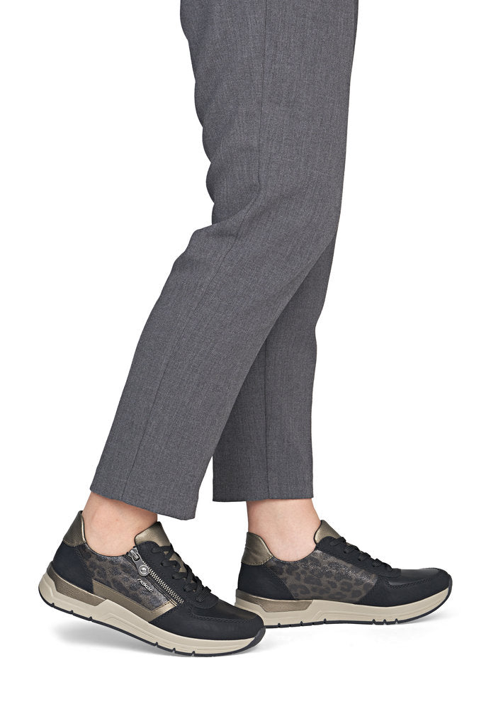 Rieker 58902-91 Black Combination Casual Shoes
