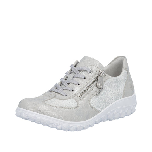 Rieker 59501-90 Fog Silver Trainers