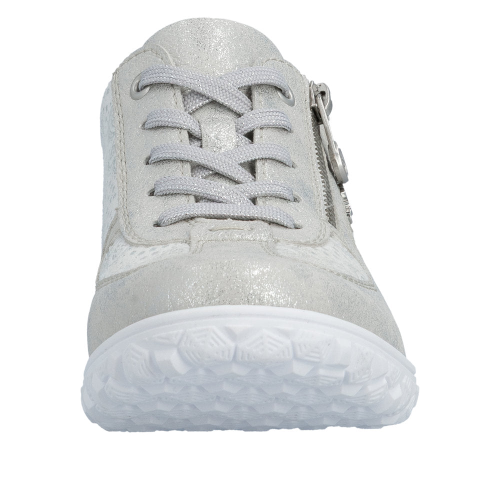 Rieker 59501-90 Fog Silver Trainers
