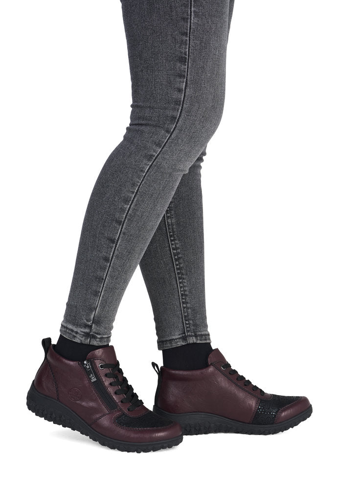 Rieker 59541-30 Red Short Boots
