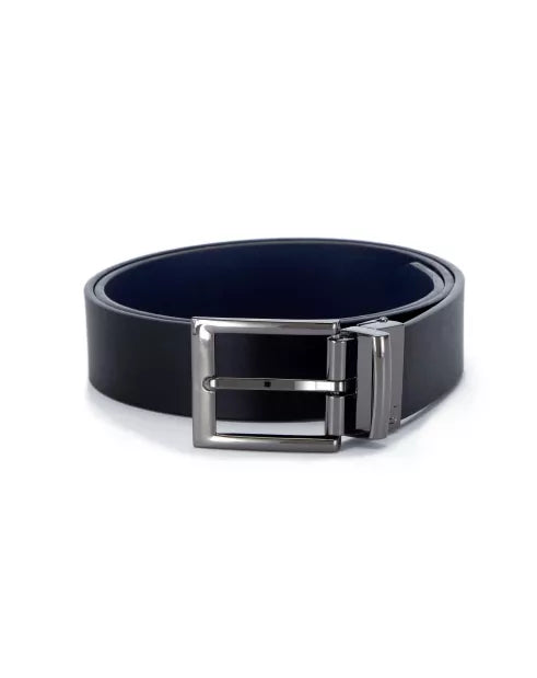 Remus Uomo 70717 78 Black/Dark Navy Reversible Belt