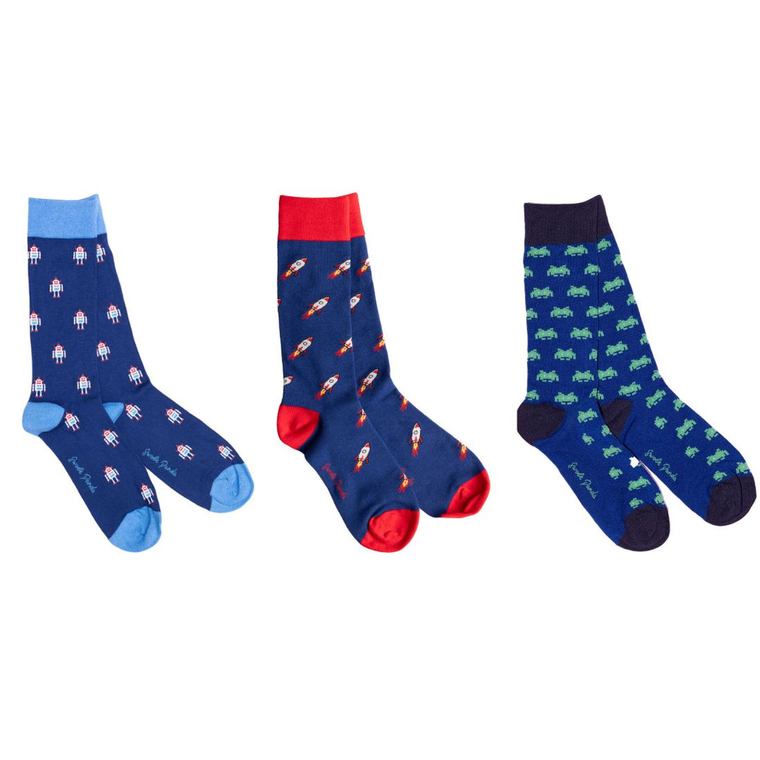 Swole Panda Outer Space Gift Set - 3 Pairs