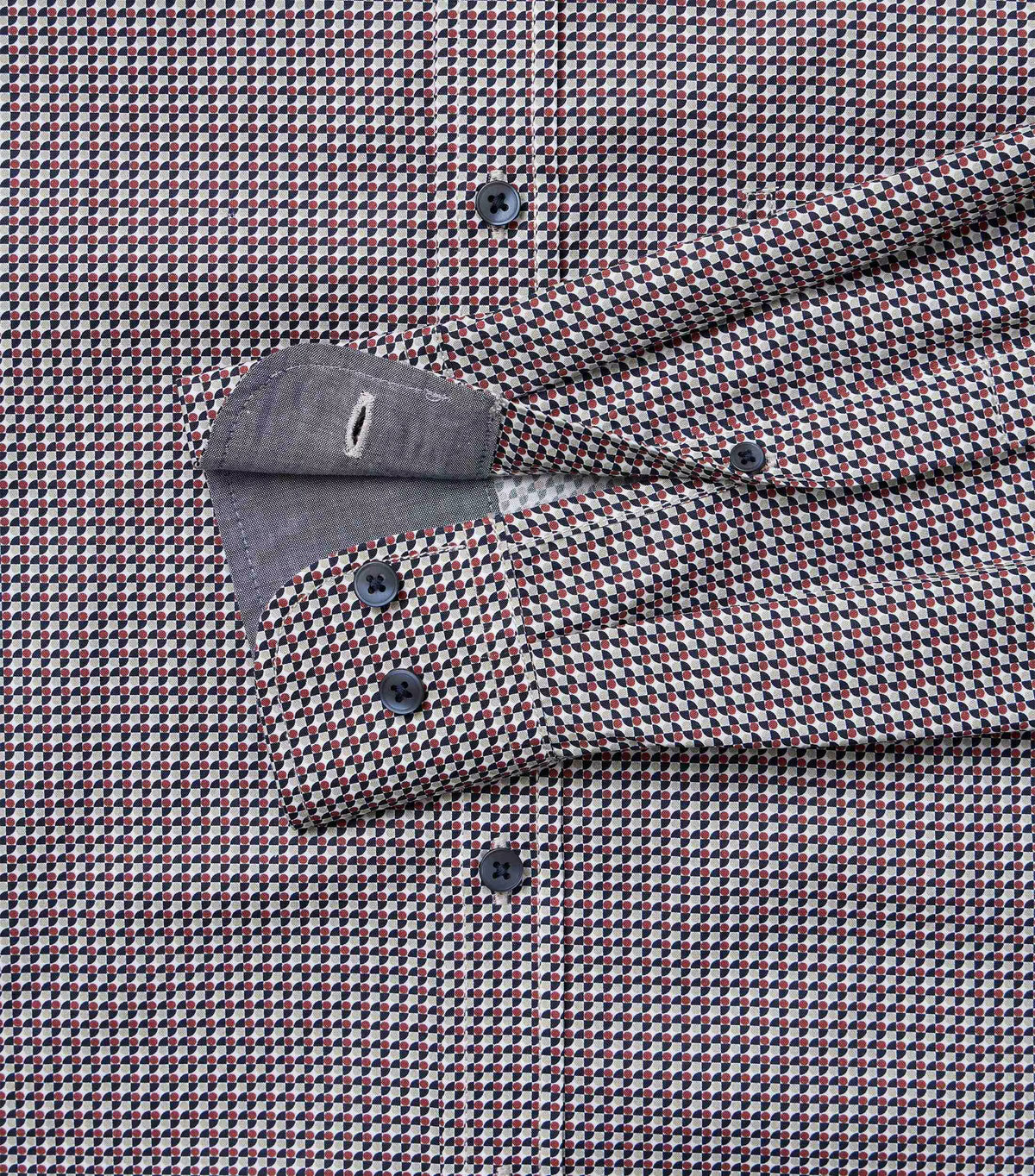 Casa Moda 126132520 400 Garnet Casual Shirt