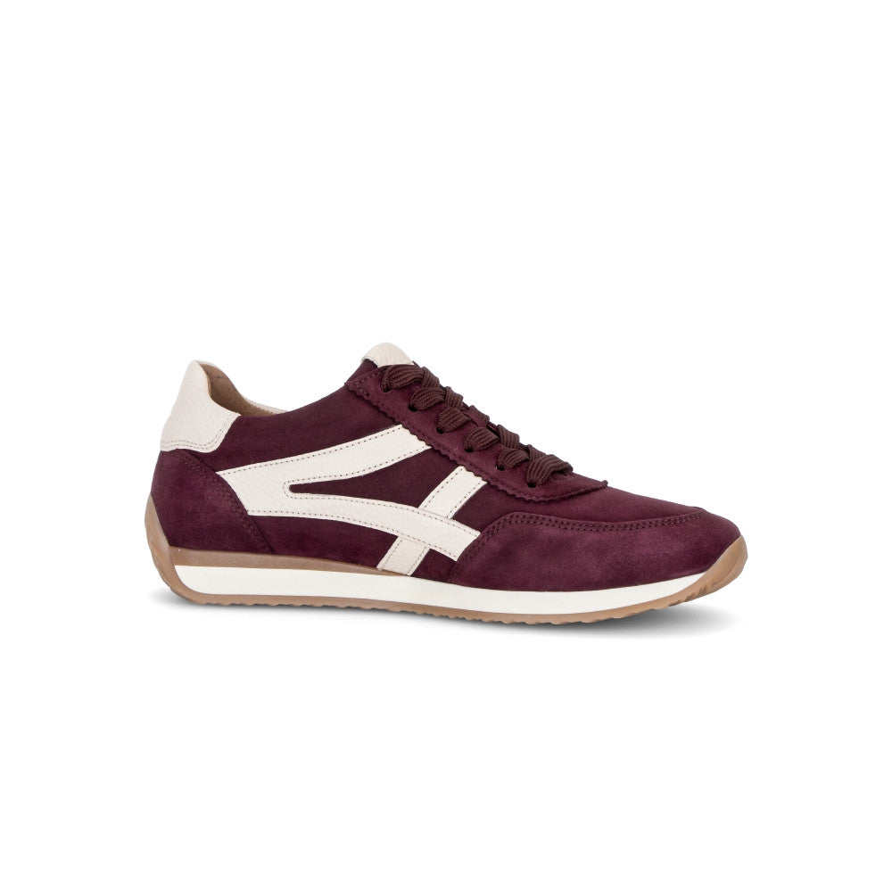 Gabor 6032.01.004 Mulberry/Creme Trainers