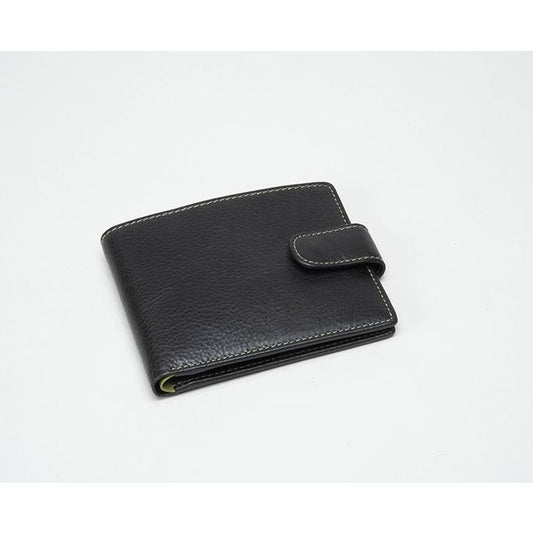 Wallace 611011LG 11.5x9xcm CSL RFID Black/Lime Green Wallet