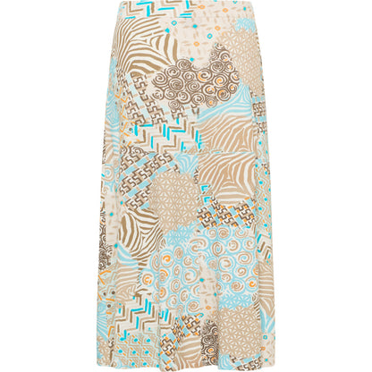 Barbara Lebek 61570042 220 Beach/Turquoise/Offwhite Skirt