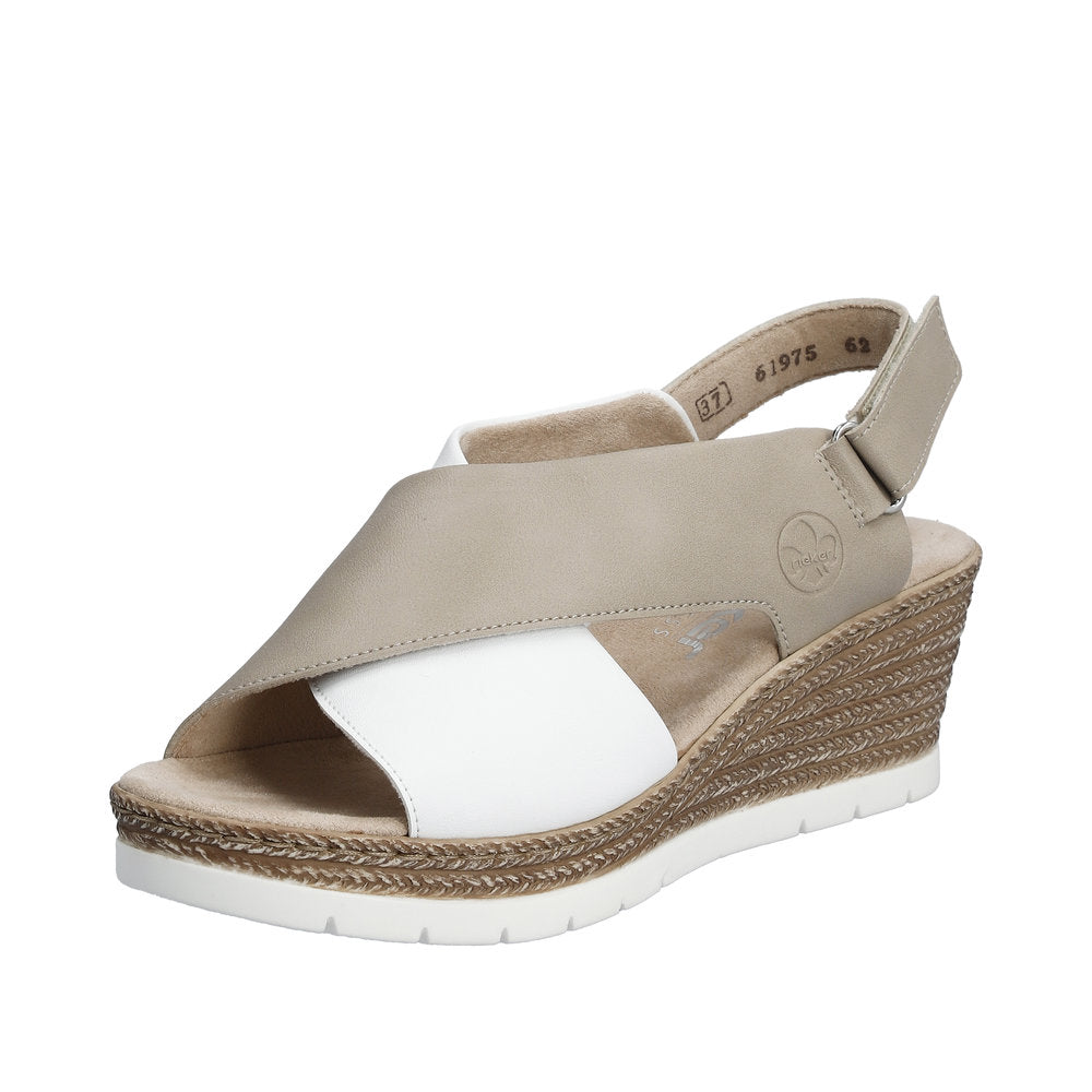 Rieker 61975-62 White Sandals