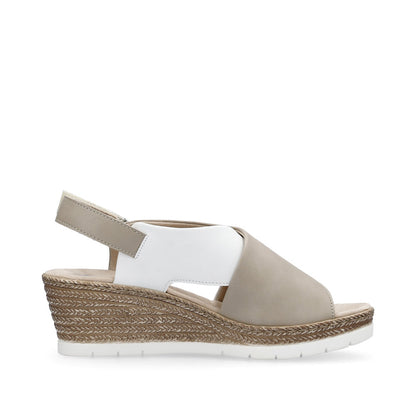 Rieker 61975-62 White Sandals