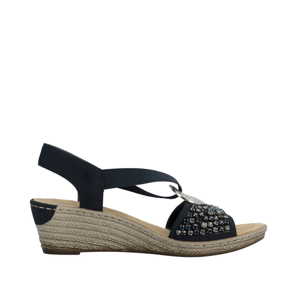 Rieker 62451-14 Pacific Blue Sandals