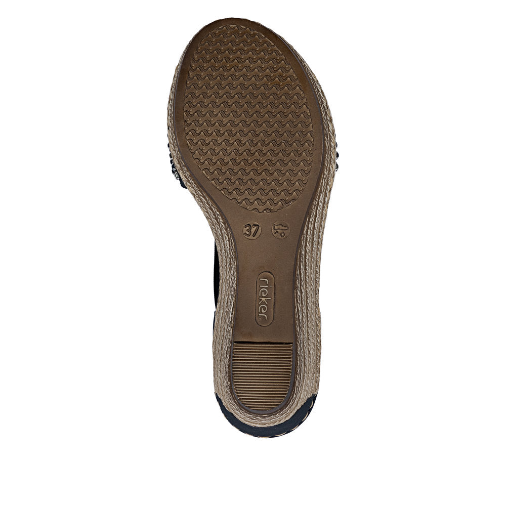 Rieker 62451-14 Pacific Blue Sandals