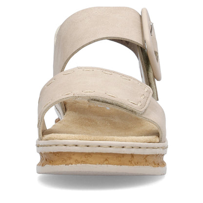 Rieker 62950-62 Nude Sandals