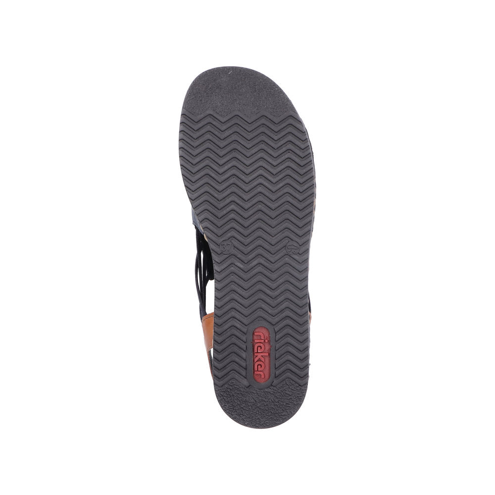 Rieker 62962-14 Pacific Blue Cayenne Sandals