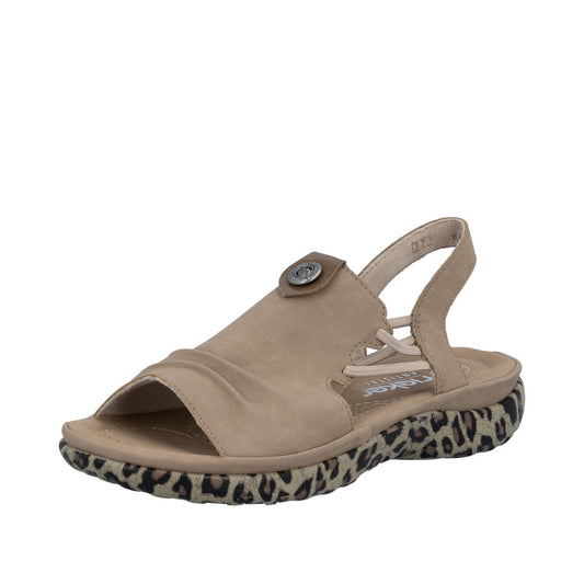 Rieker 64871-20 Camel Sandals