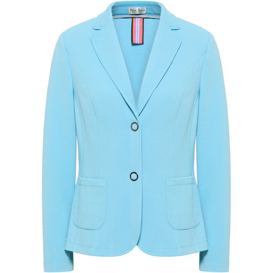 Barbara Lebek 65160042 740 Turquoise Jacket