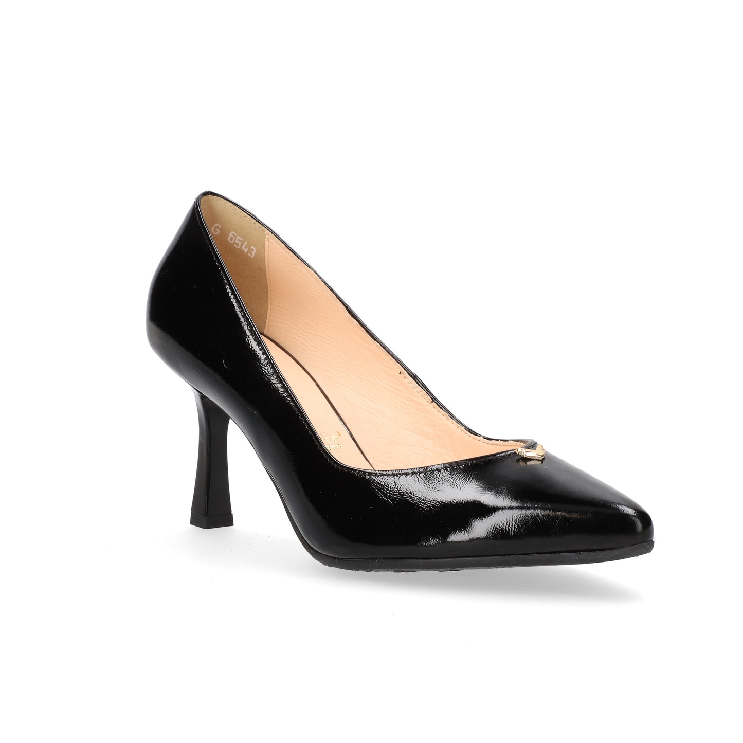 Bioeco By Arka 6543 1974+1315 Black Patent Dress Shoes