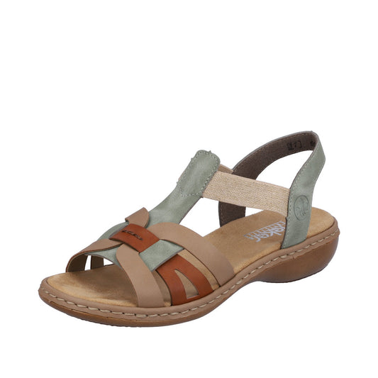 Rieker 65918-52 Mint Sandals