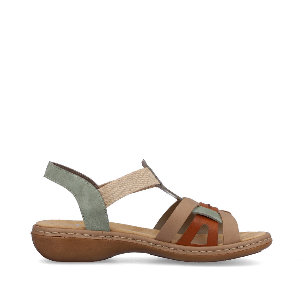 Rieker 65918-52 Mint Sandals